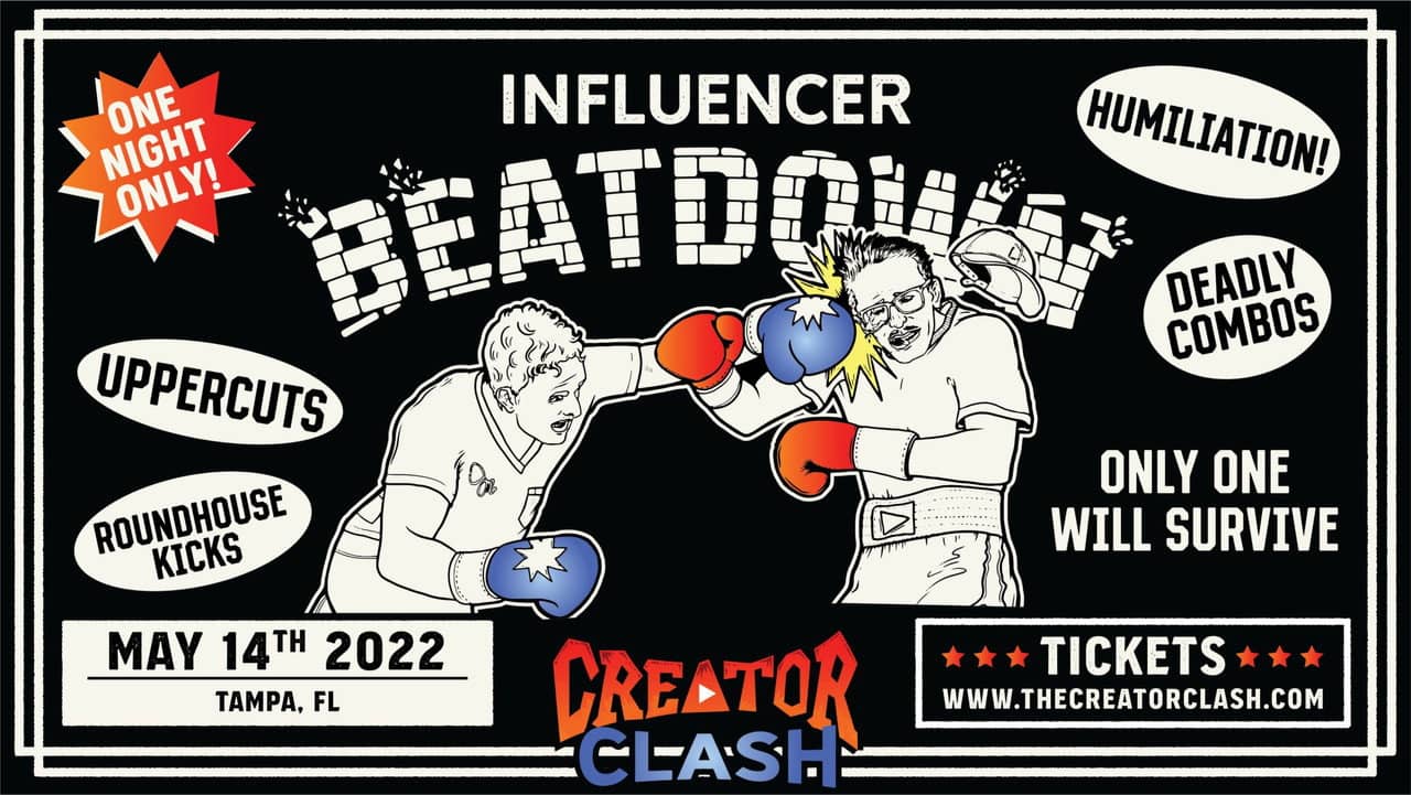 Creator Clash backdrop