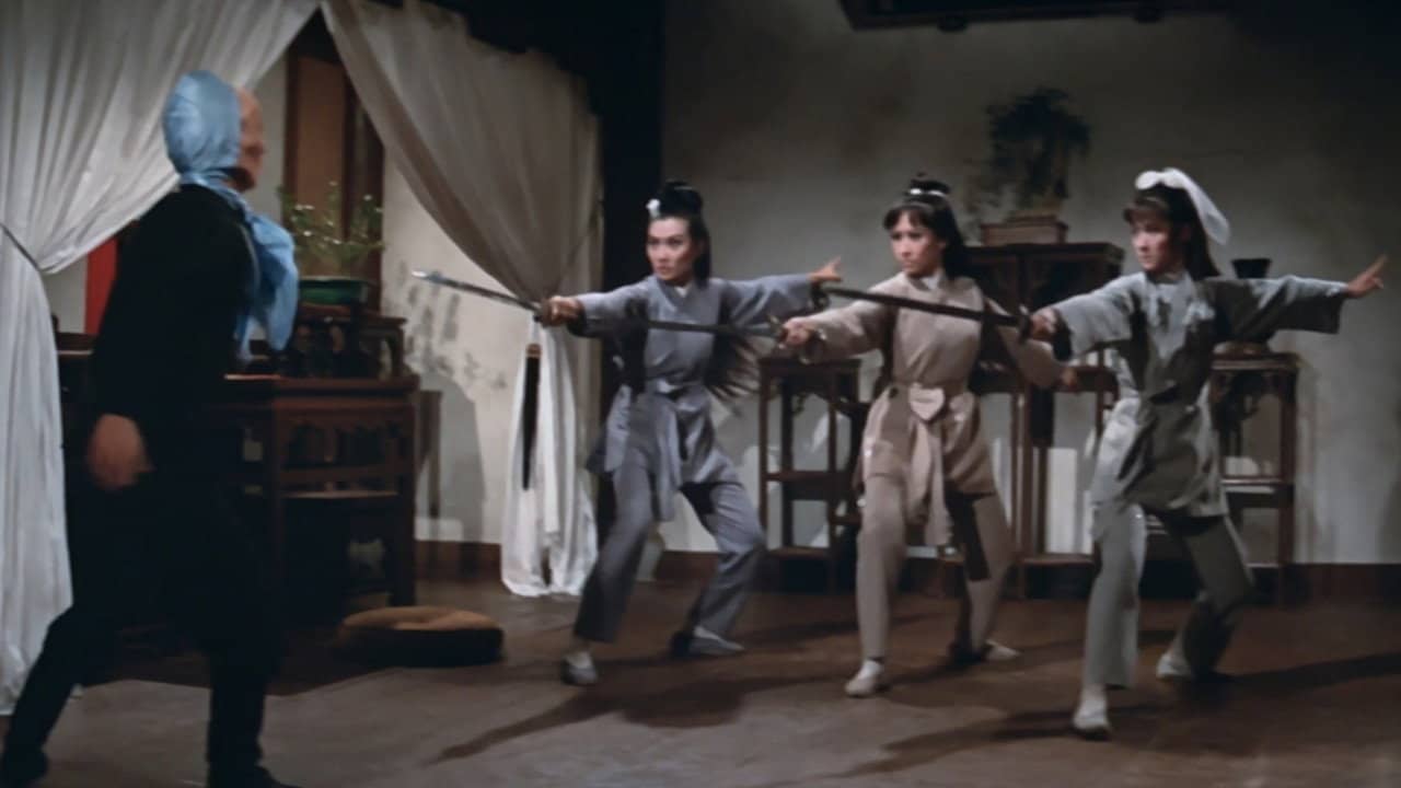 Swordswomen Three backdrop