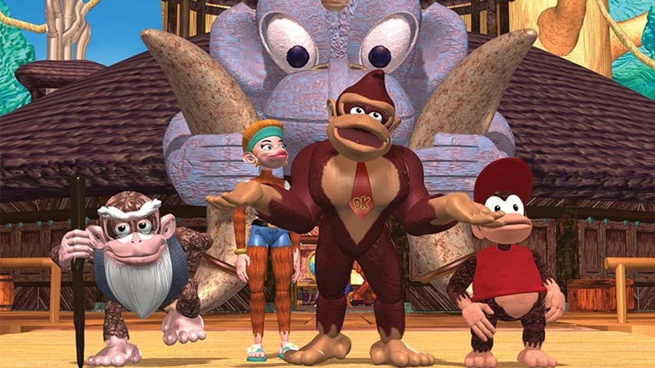Donkey Kong Country backdrop