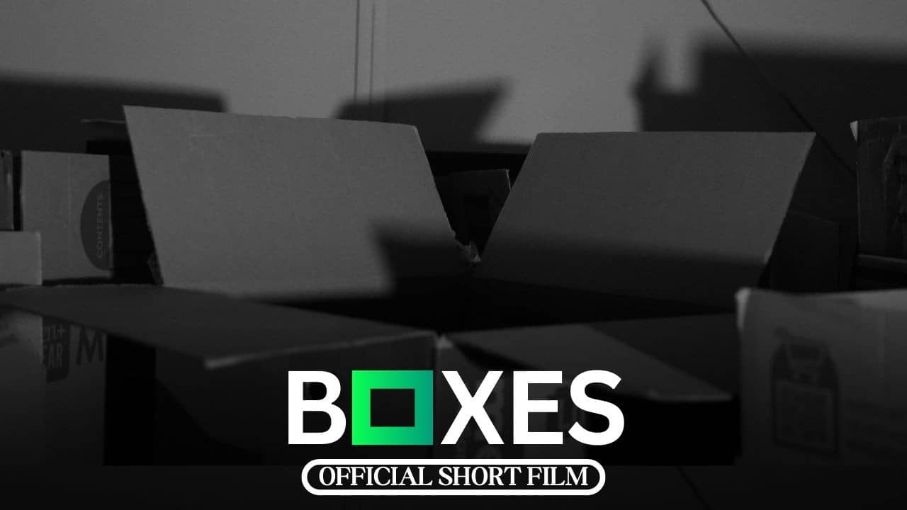 BOXES backdrop