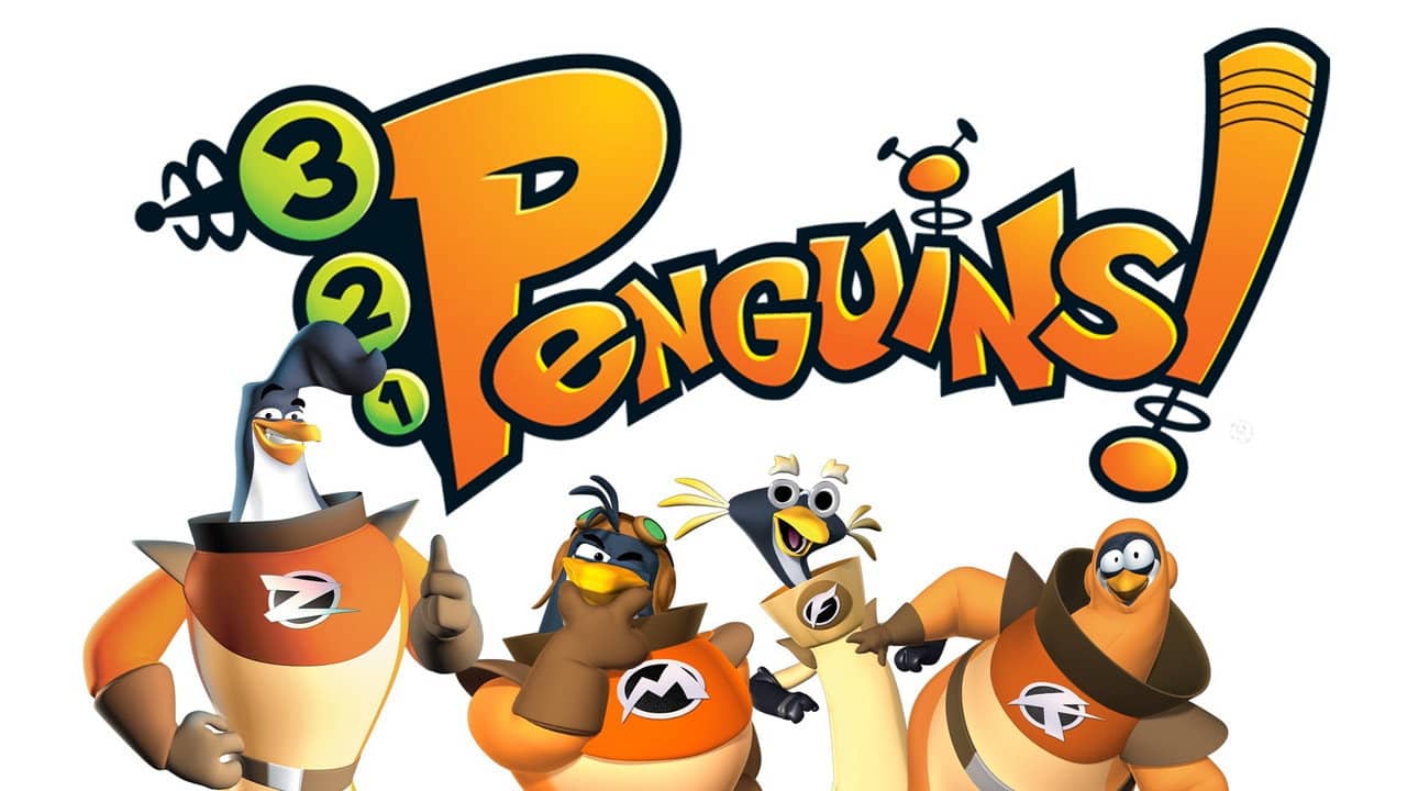 3-2-1 Penguins!: Trouble on Planet Wait-Your-Turn backdrop