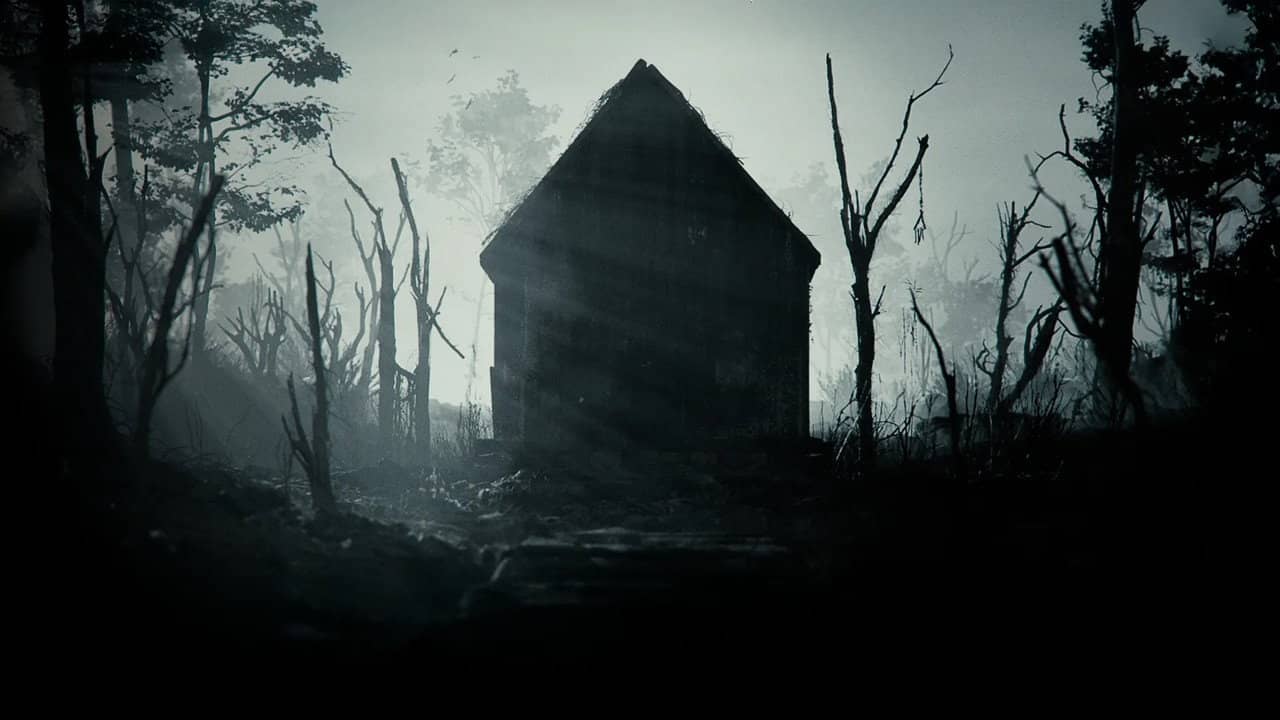 La casa negra backdrop