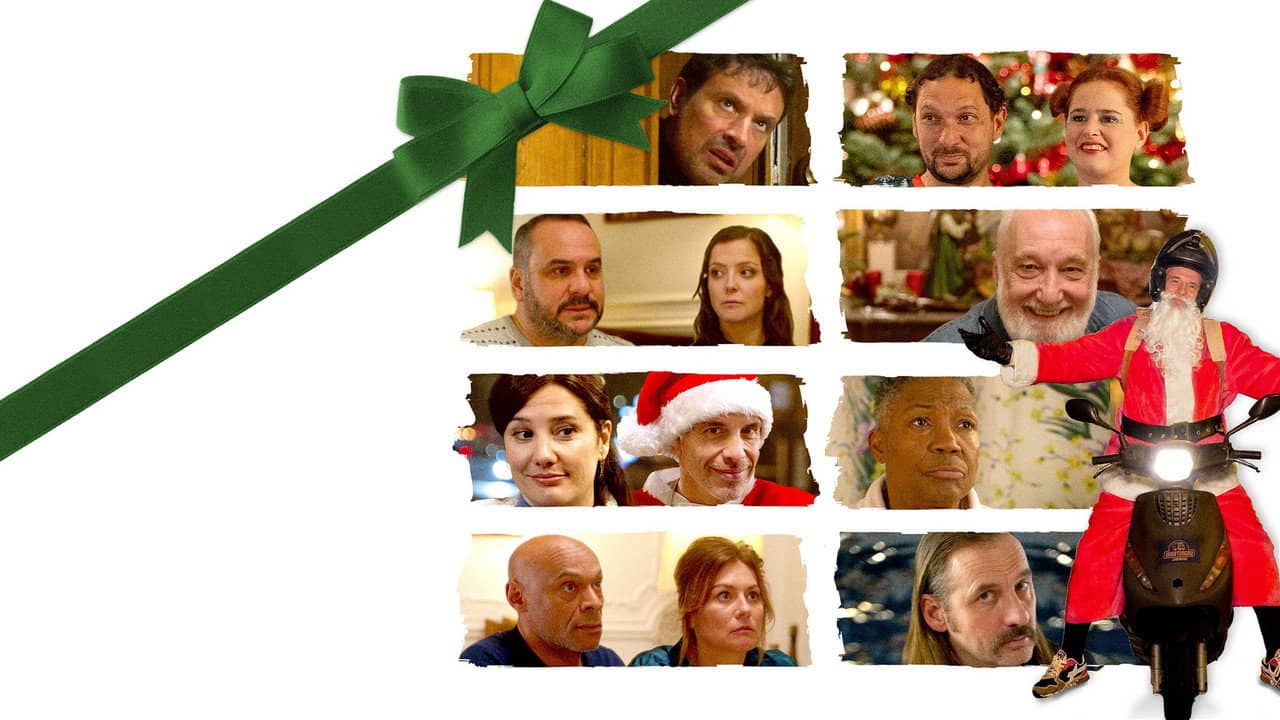 Père Noël à domicile backdrop