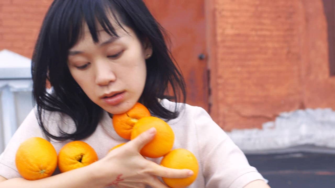 Oranges backdrop