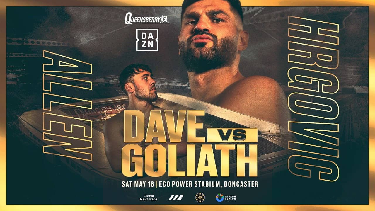 Dave Allen vs. Filip Hrgovic backdrop