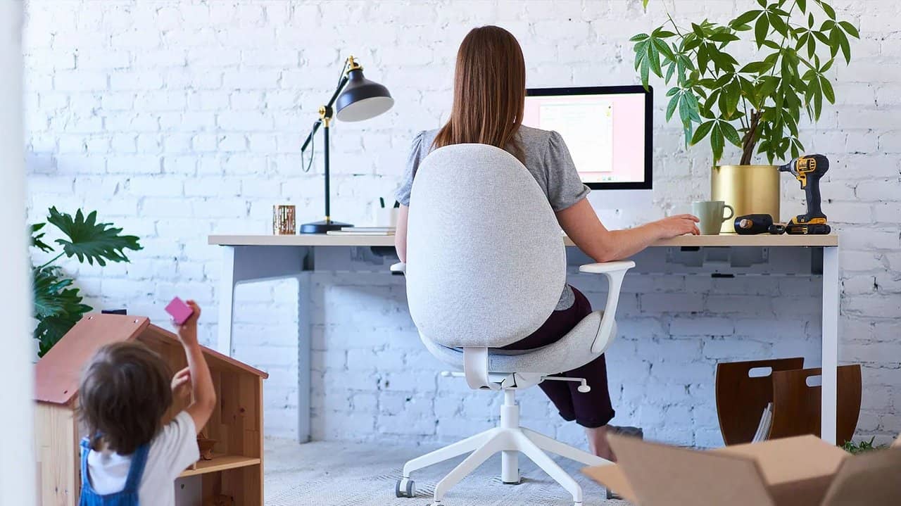Ma maison : mon bureau backdrop
