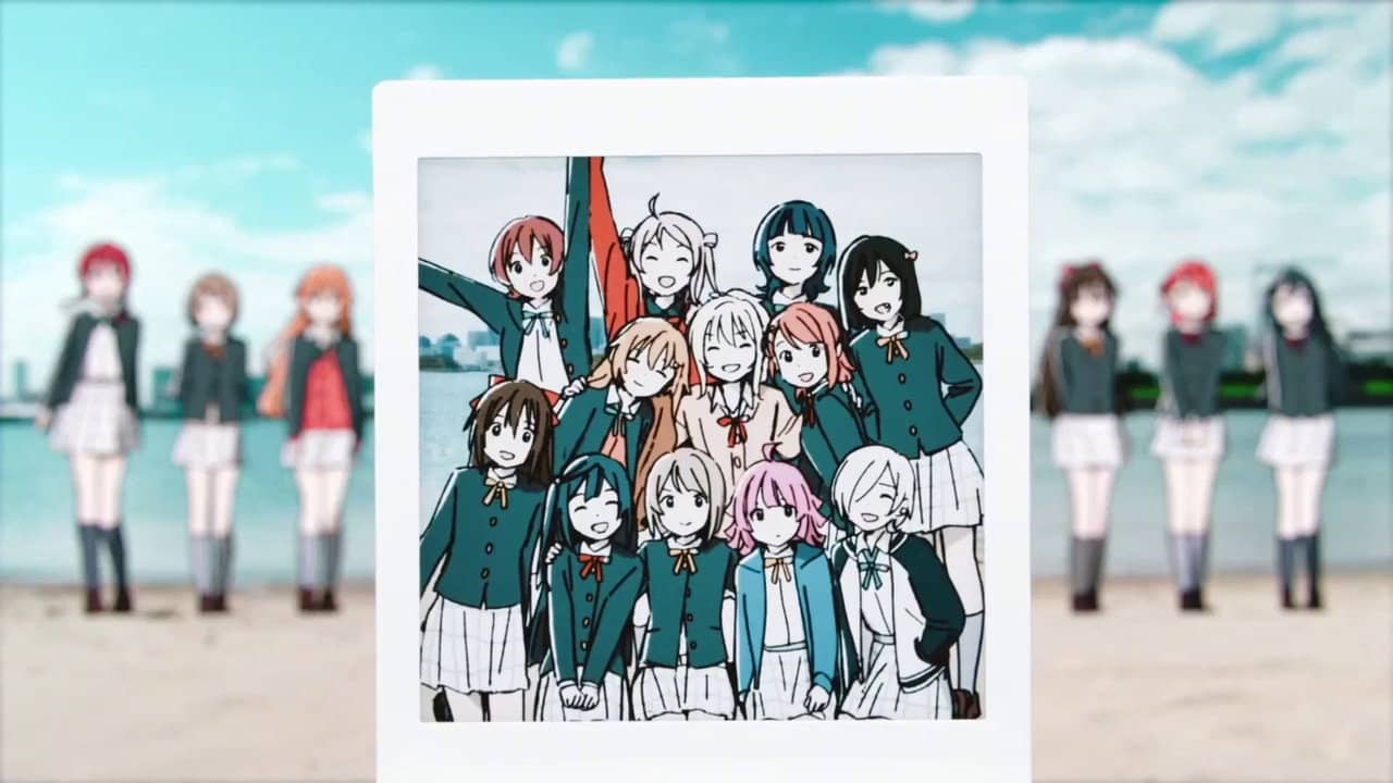 Love Live! Nijigasaki High School Idol Club: Next Sky backdrop
