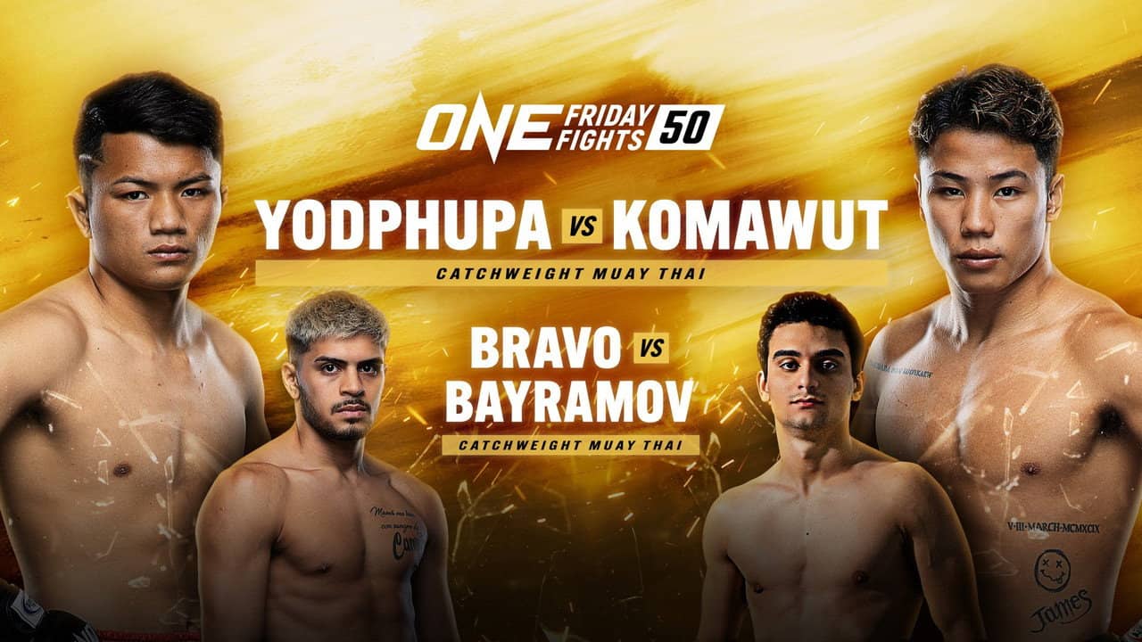 ONE Friday Fights 50: Yodphupa vs. Komawut backdrop
