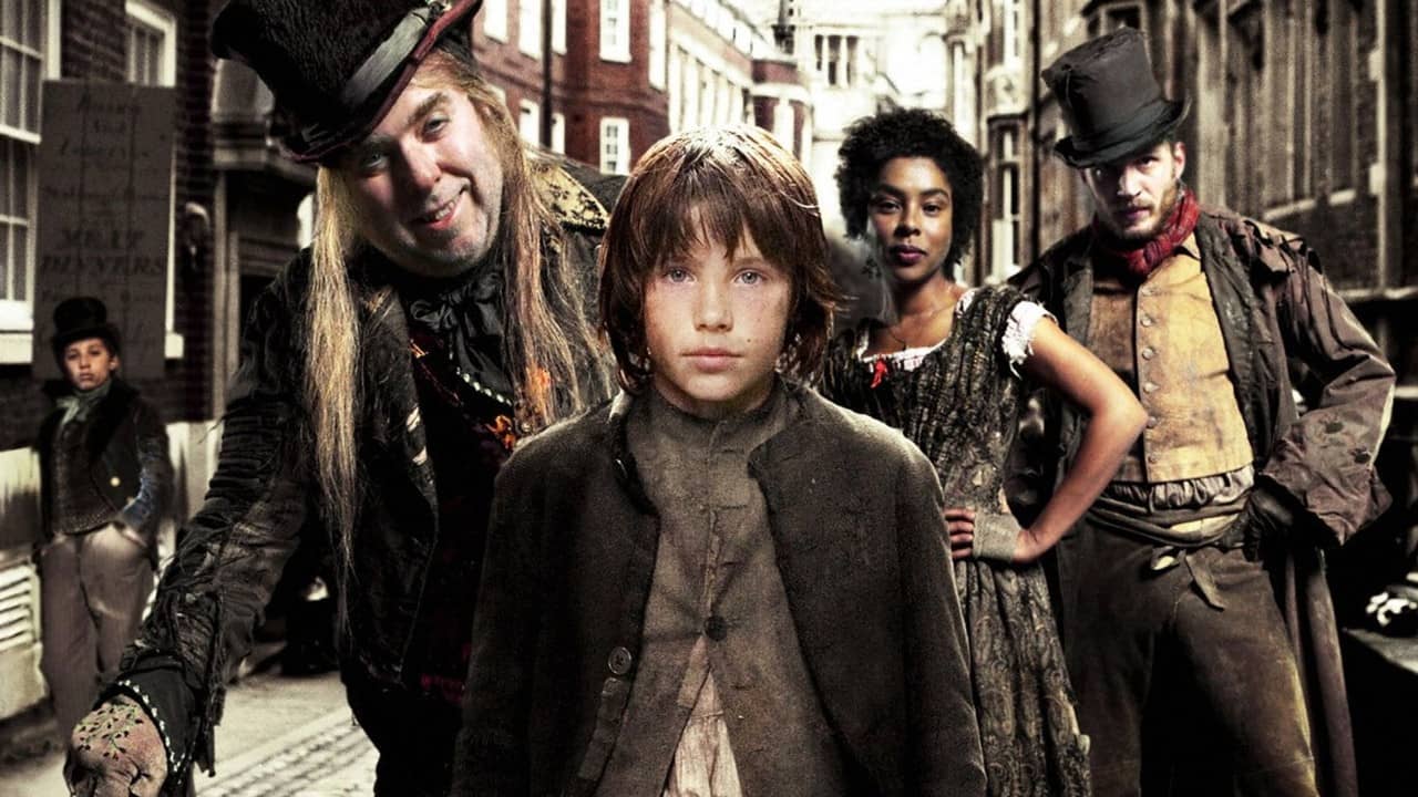 Oliver Twist backdrop