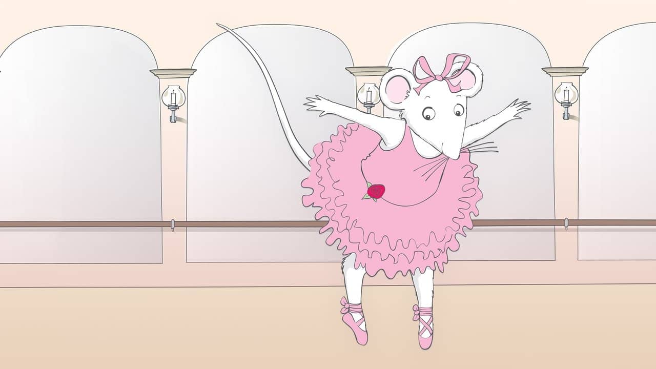 Angelina Ballerina backdrop