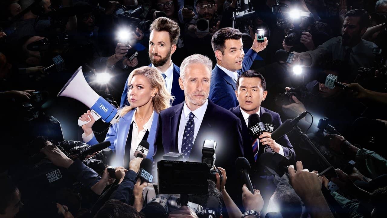 The Daily Show backdrop