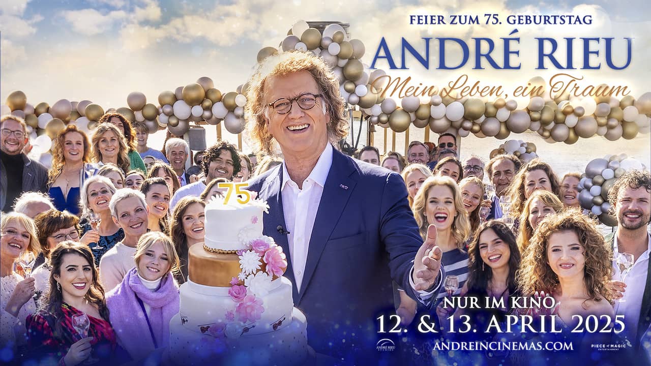 André Rieu's 75th Birthday Celebration - The Dream Continues backdrop