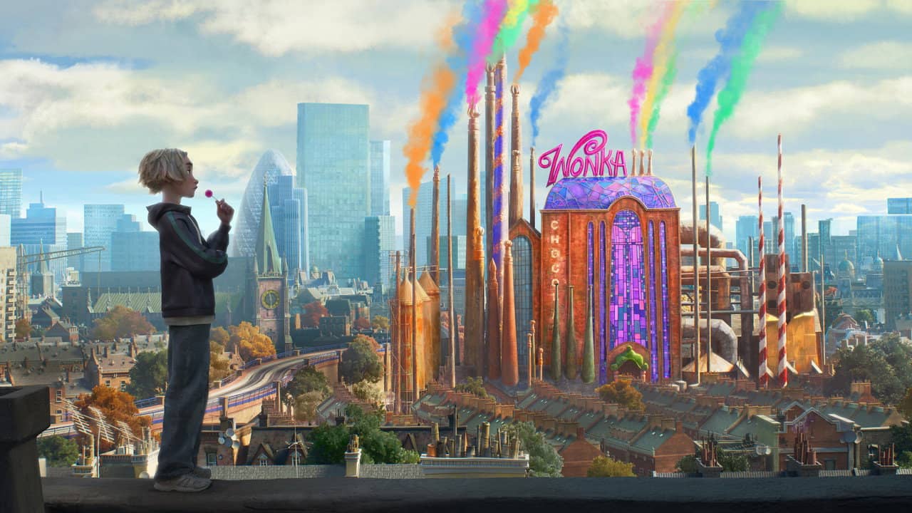 Charlie vs. the Chocolate Factory backdrop