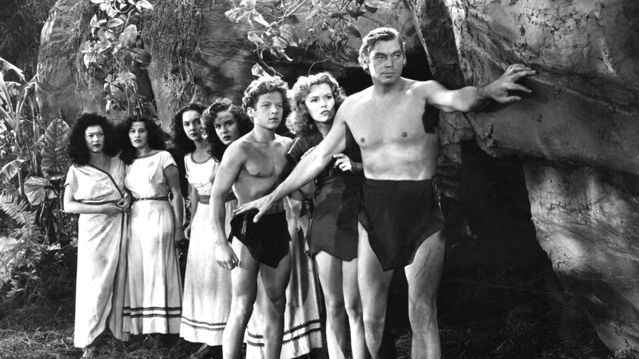 Tarzan and the Leopard Woman backdrop