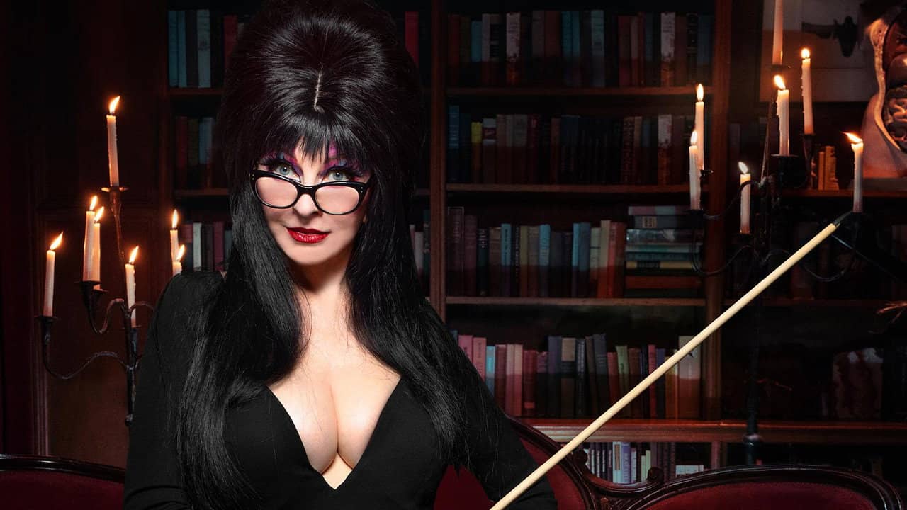 Netflix and Chills with Dr. Elvira backdrop