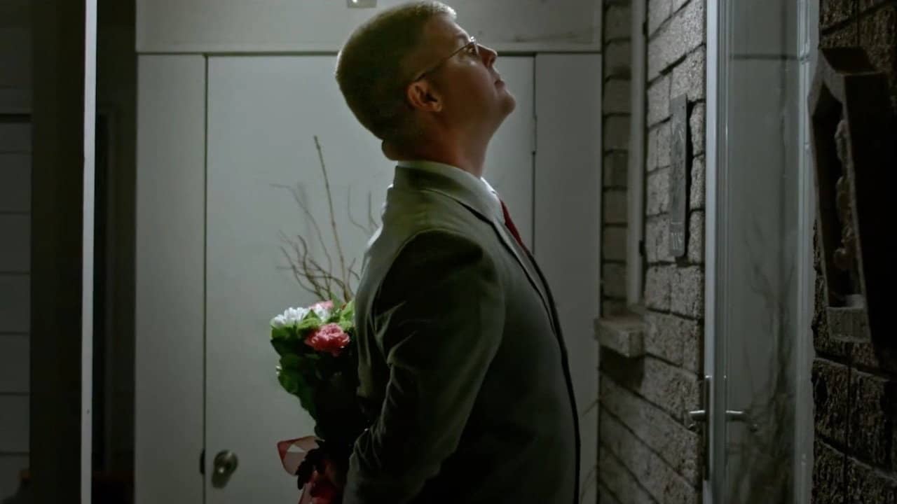 The Man Who Loved Flowers backdrop