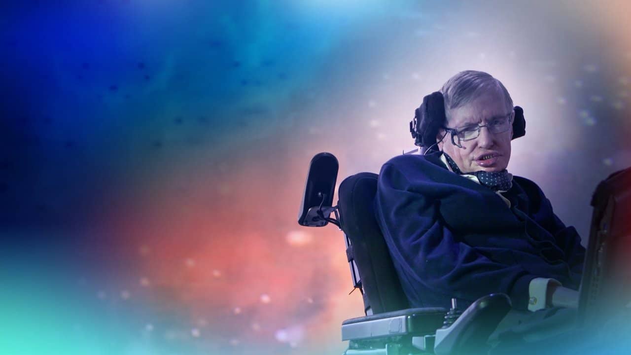 Genius by Stephen Hawking backdrop