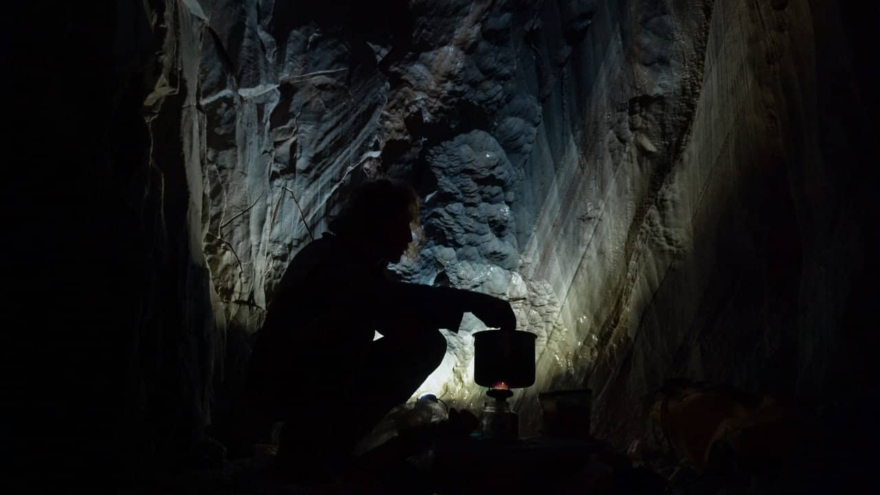 Caveman: The Hidden Giant backdrop