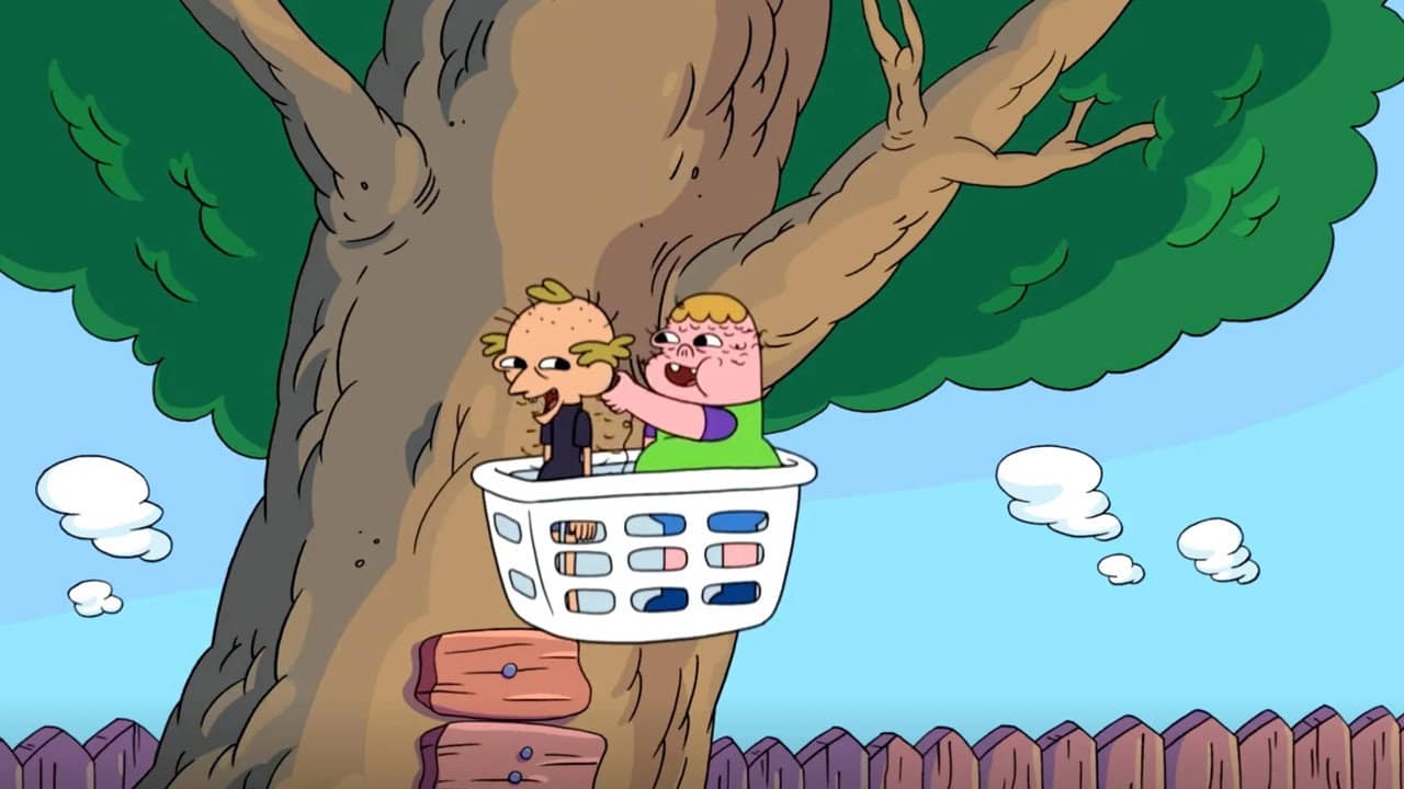 Clarence backdrop
