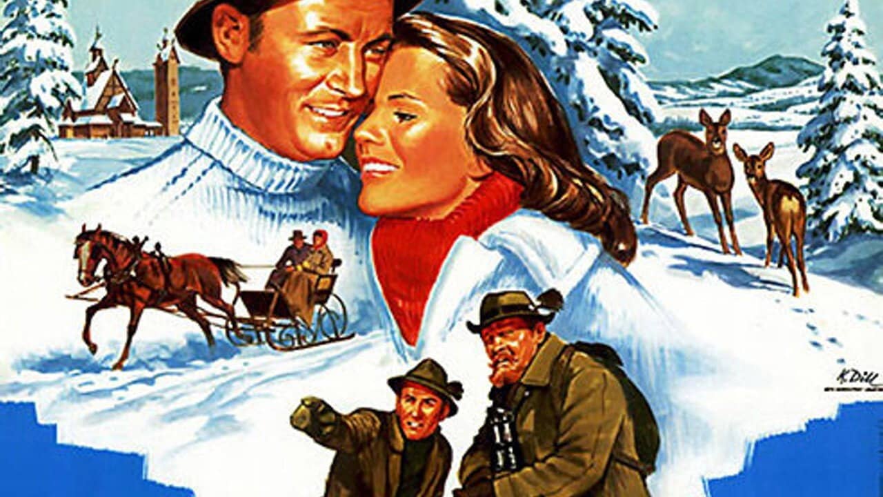 Waldwinter backdrop