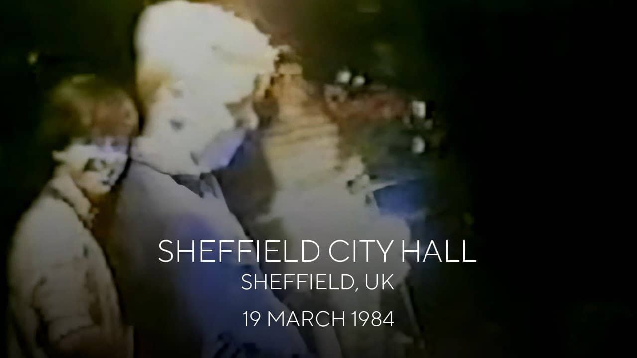 Reel Around The Fountain: The Smiths on Tour 1984 backdrop