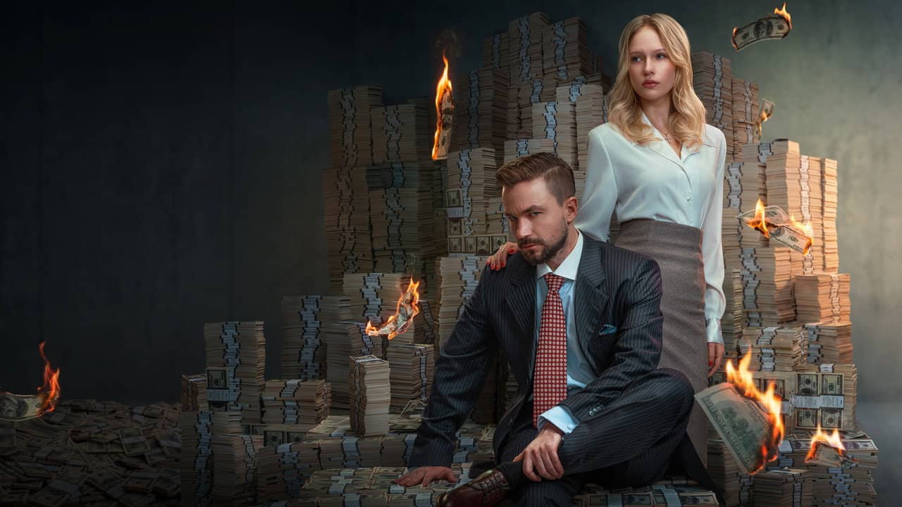 The Hustler backdrop