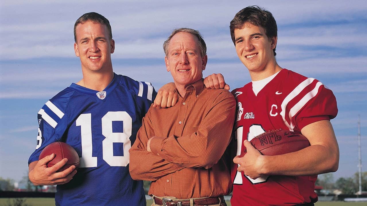 The Book of Manning backdrop