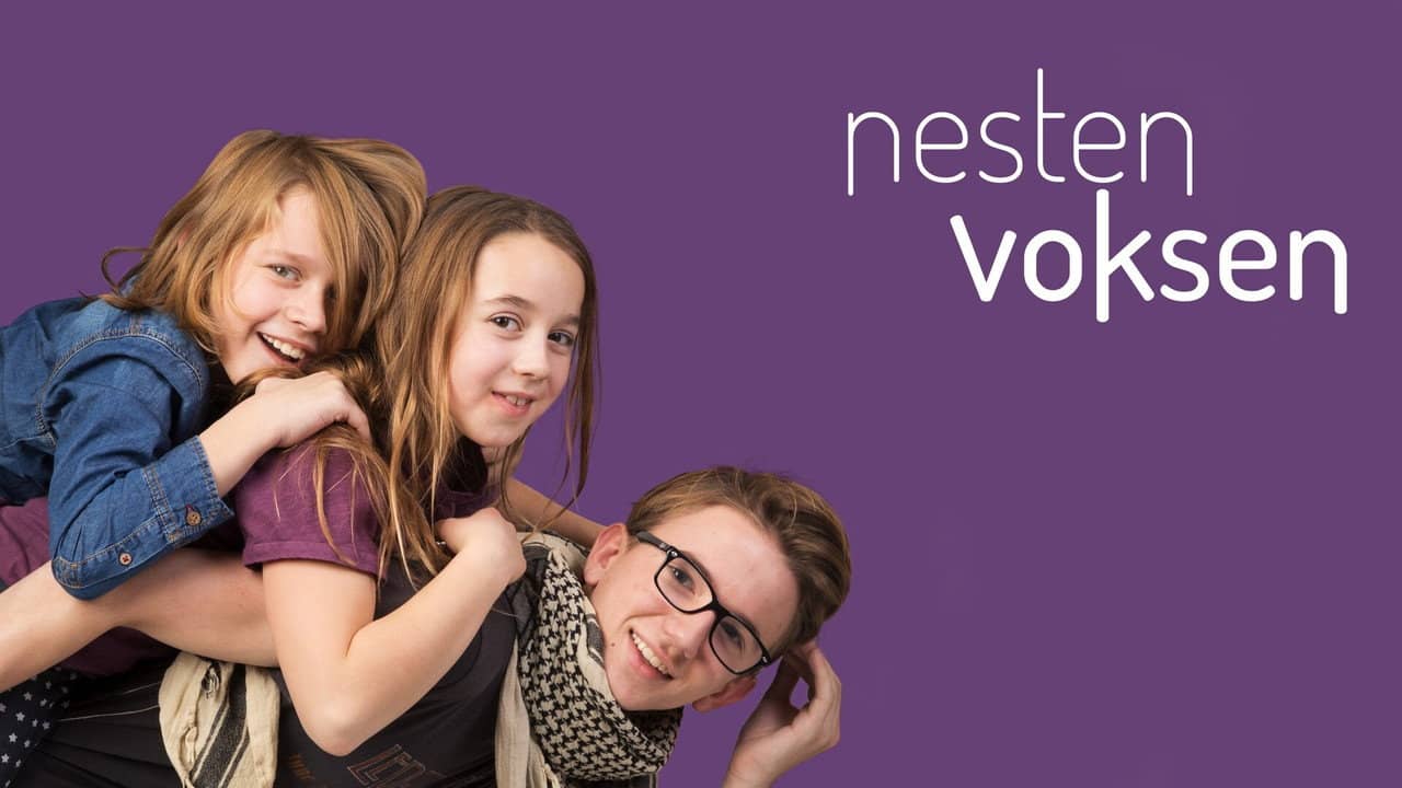 Nesten voksen backdrop