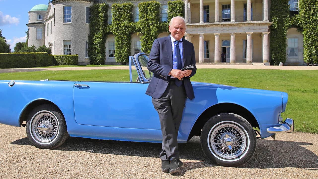 David Jason's Secret Service backdrop