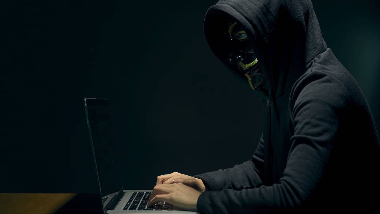 Hackers backdrop