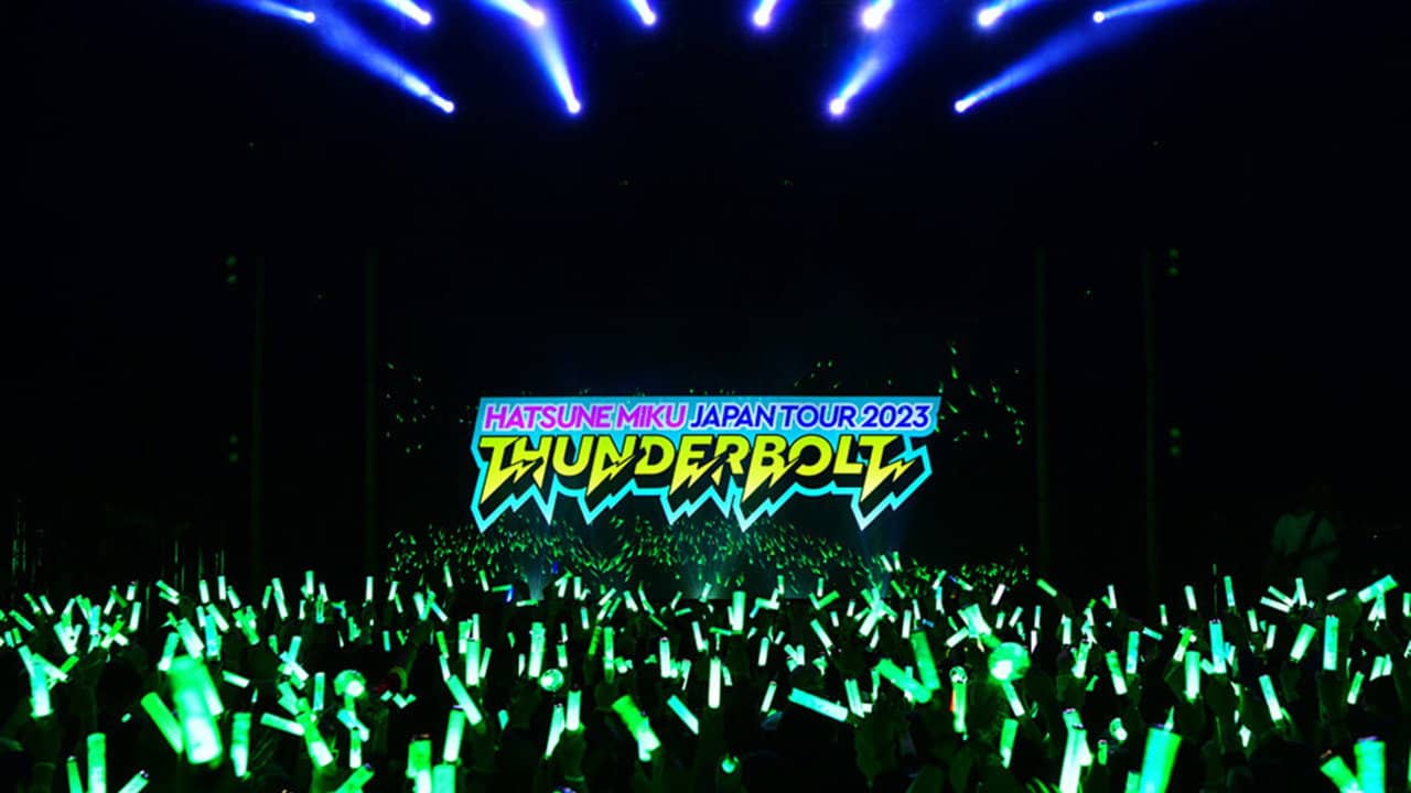 初音未来 JAPAN TOUR 2023 ~THUNDERBOLT~ backdrop