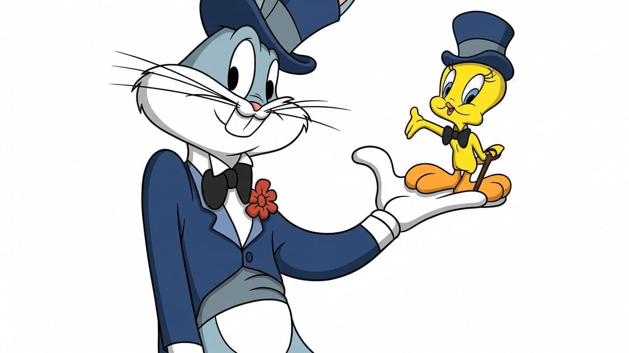 The Bugs Bunny and Tweety Show backdrop