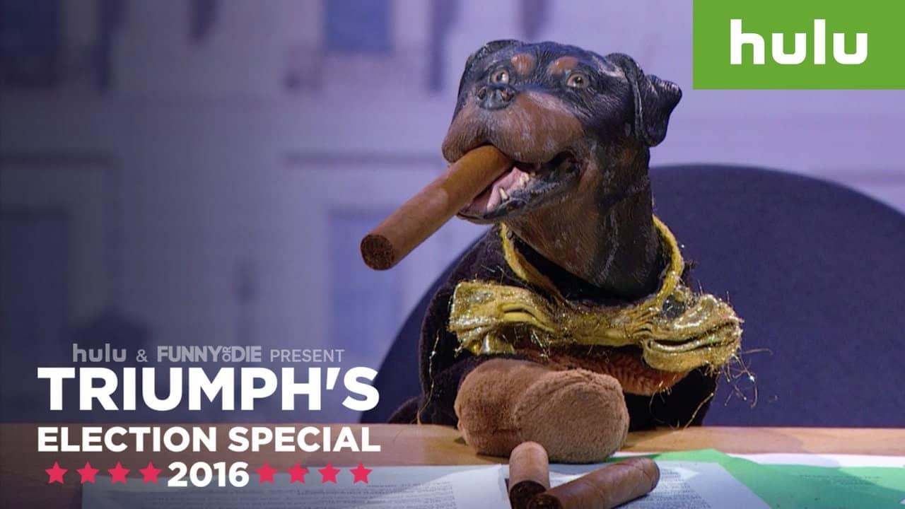 Triumph's Election Special 2016 backdrop