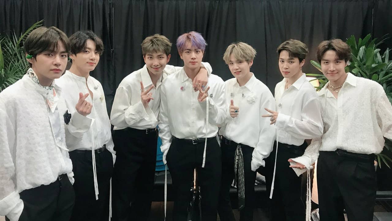 BTS BTS 5th Muster: Magic Shop in Busan backdrop