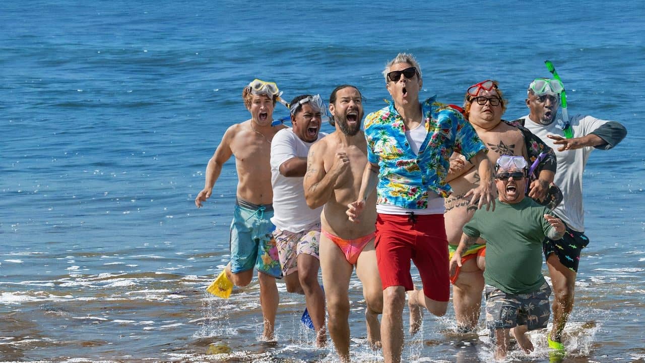 Jackass Shark Week 2.0 backdrop