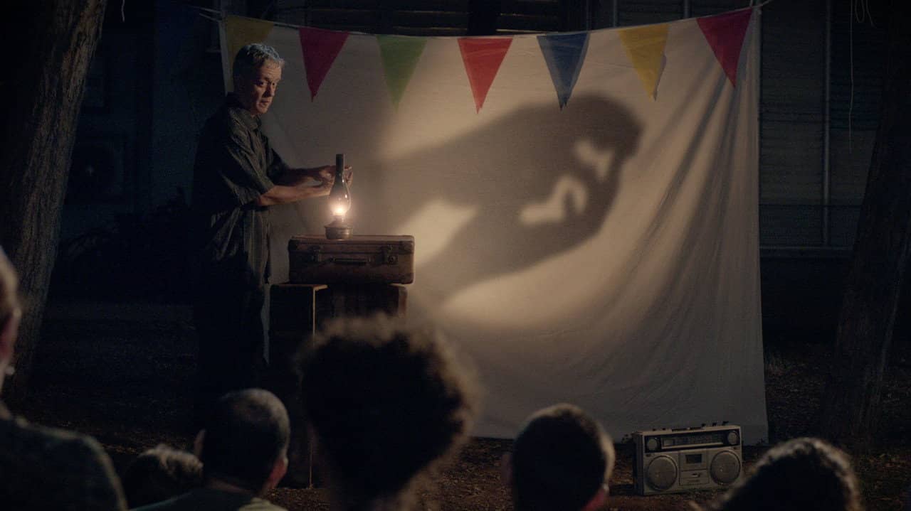 Shadow Puppets backdrop