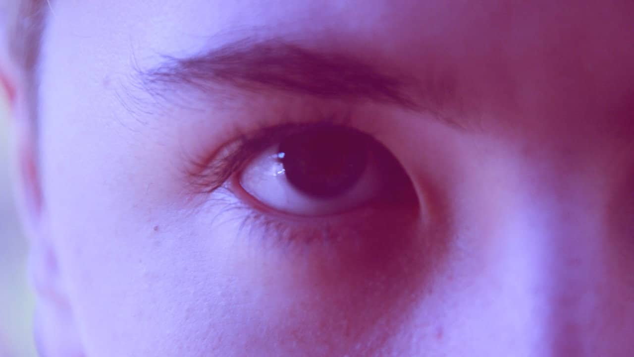 Ultraviolet backdrop