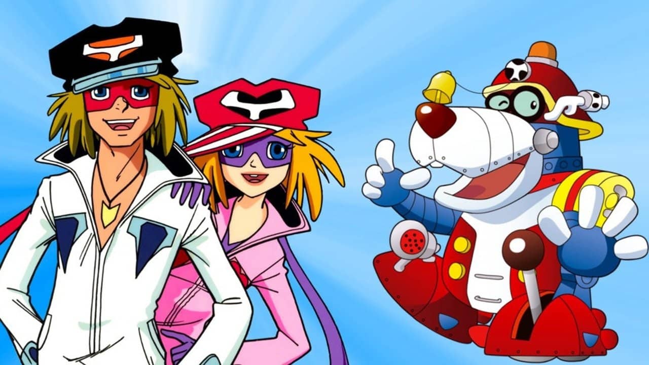 Time Bokan Series: Yatterman backdrop