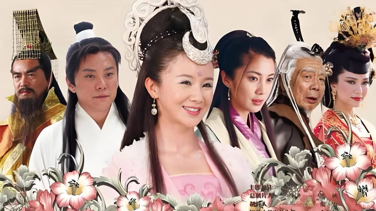 麻姑献寿 backdrop