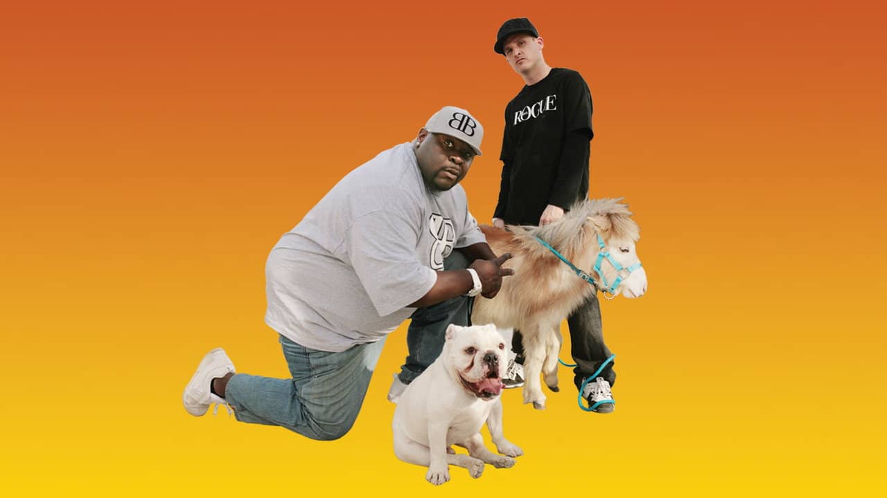 Rob & Big backdrop