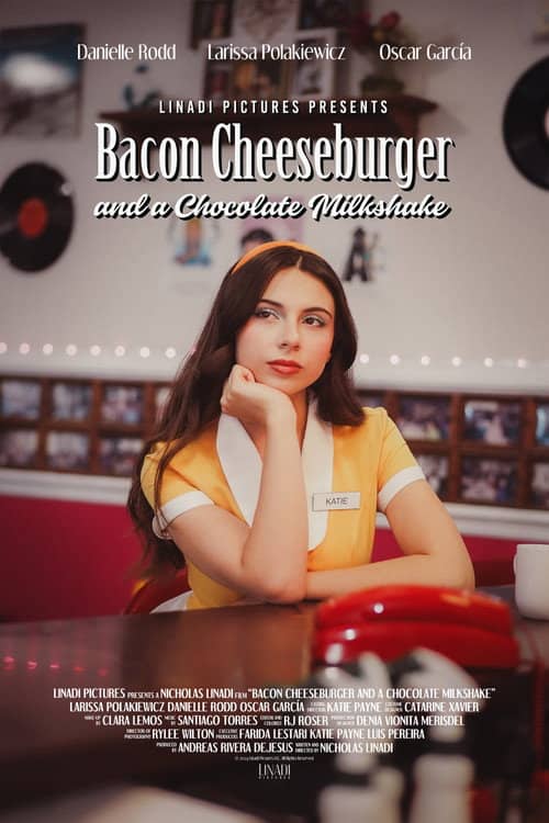 Bacon Cheeseburger and a Chocolate Milkshake