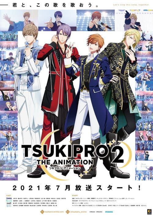TsukiPro the Animation Season 2 poster