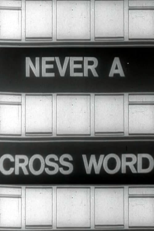 Never A Cross Word Season 2 poster