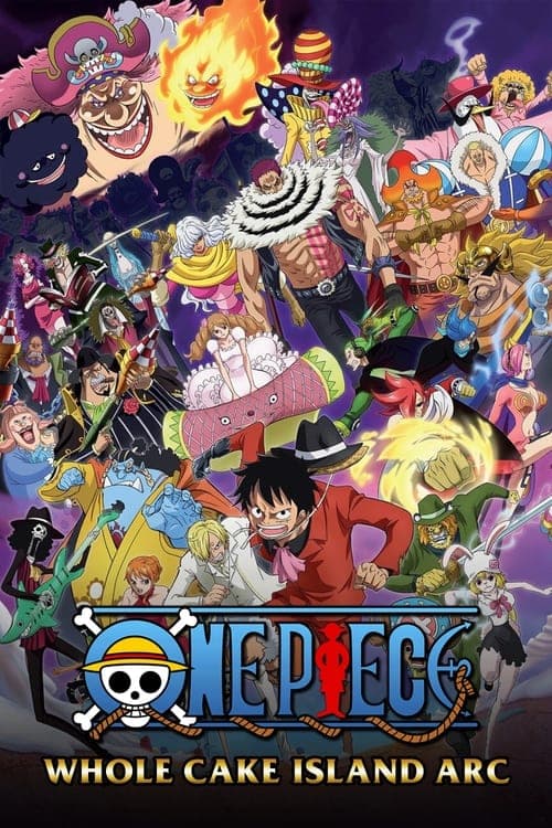 One Piece Whole Cake Island poster