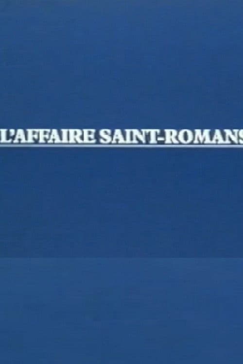 L'Affaire Saint-Romans Season 1 poster