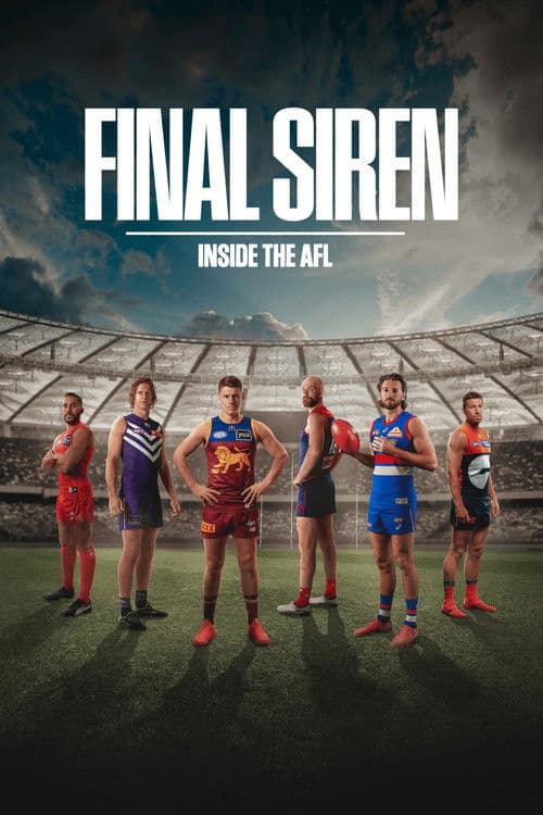 Final Siren: Inside the AFL Season 1 poster