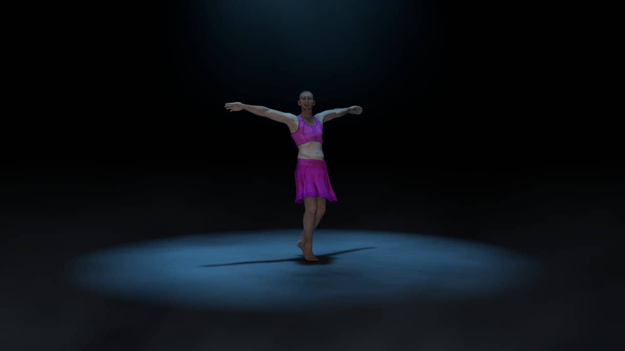Dance backdrop