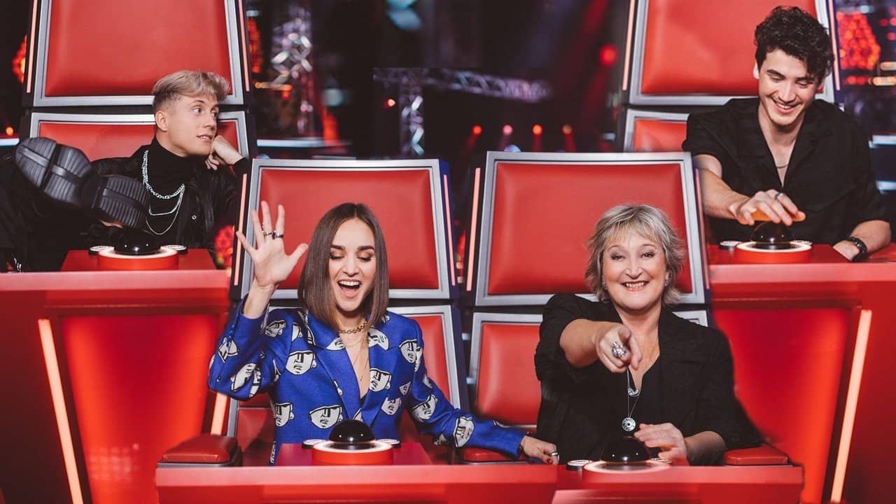 The Voice Belgique backdrop