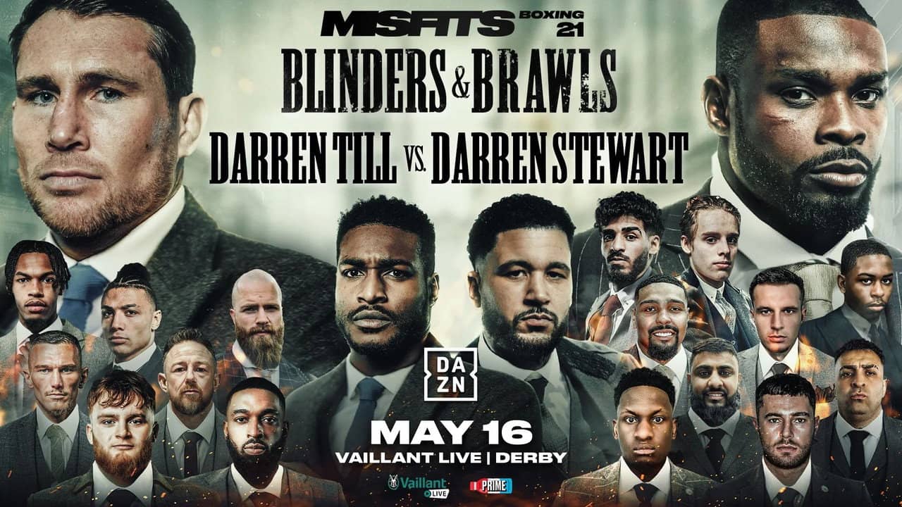 Darren Till vs. Darren Stewart backdrop