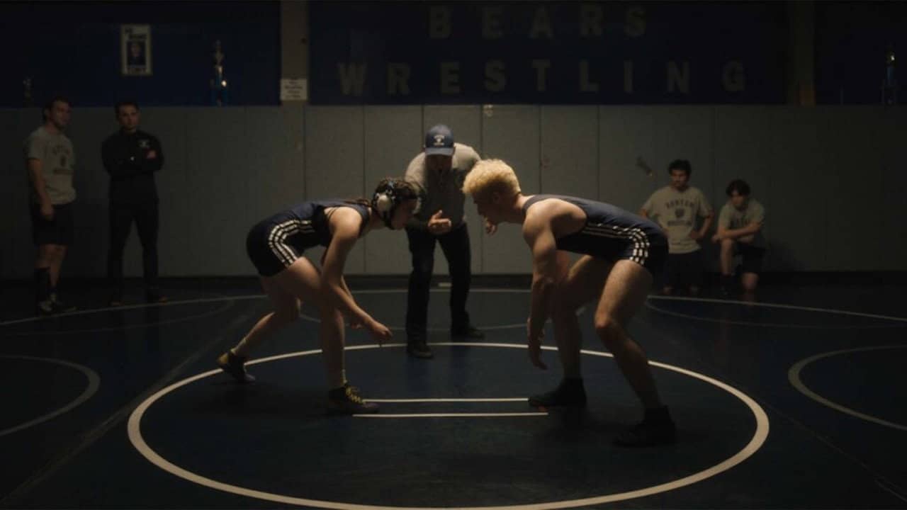 Wrestle-Off backdrop
